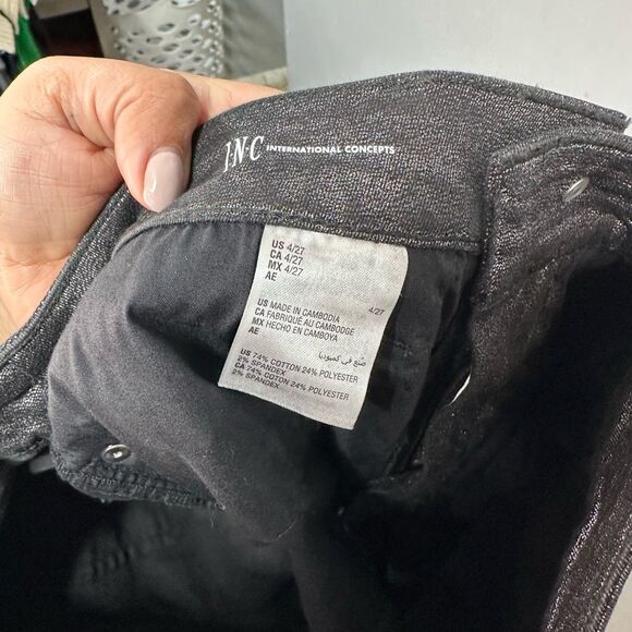 INC International Concepts Women’s Jeans sz 4 Mid Rise Skinny NEW #F135 - Picture 8 of 12